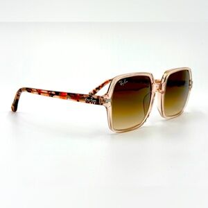 Rb1973 Square Ray-Ban Translucent pink Square Frame 1281/51 53-140